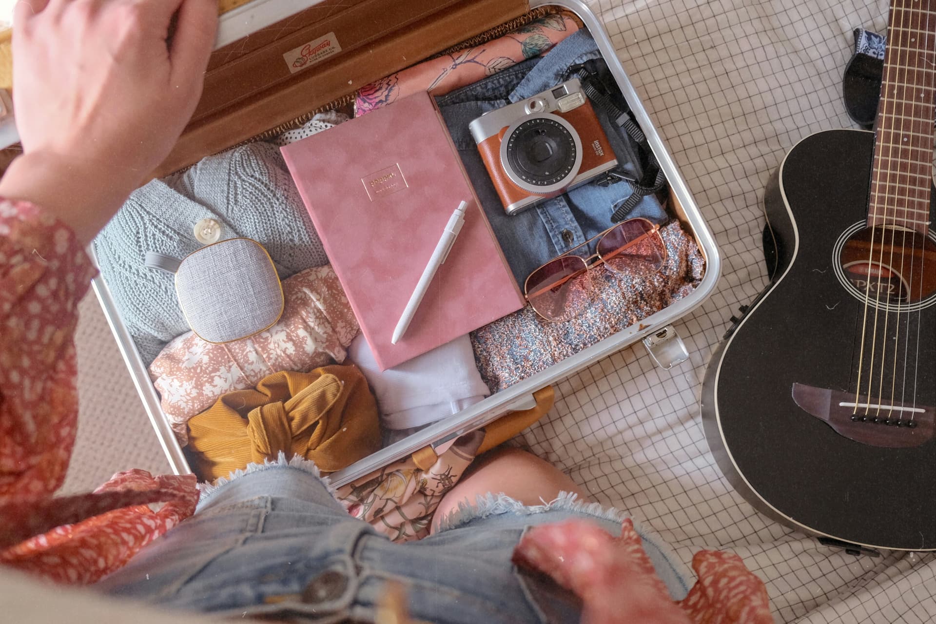 A well-packed baby travel bag with essentials ready for a trip